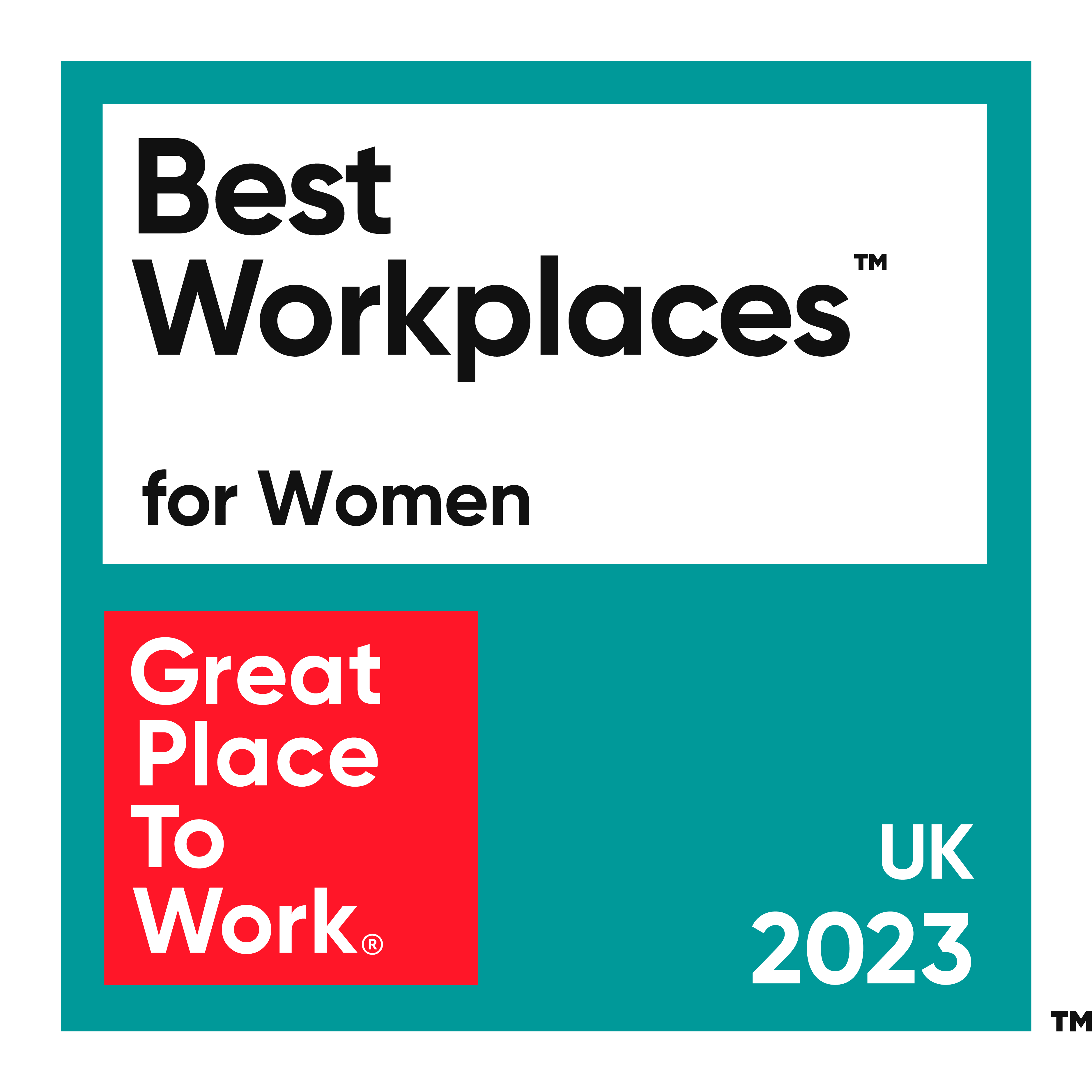Great Place to Work for Women Badge